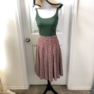 Talbots silk midi skirt (petite size 2)